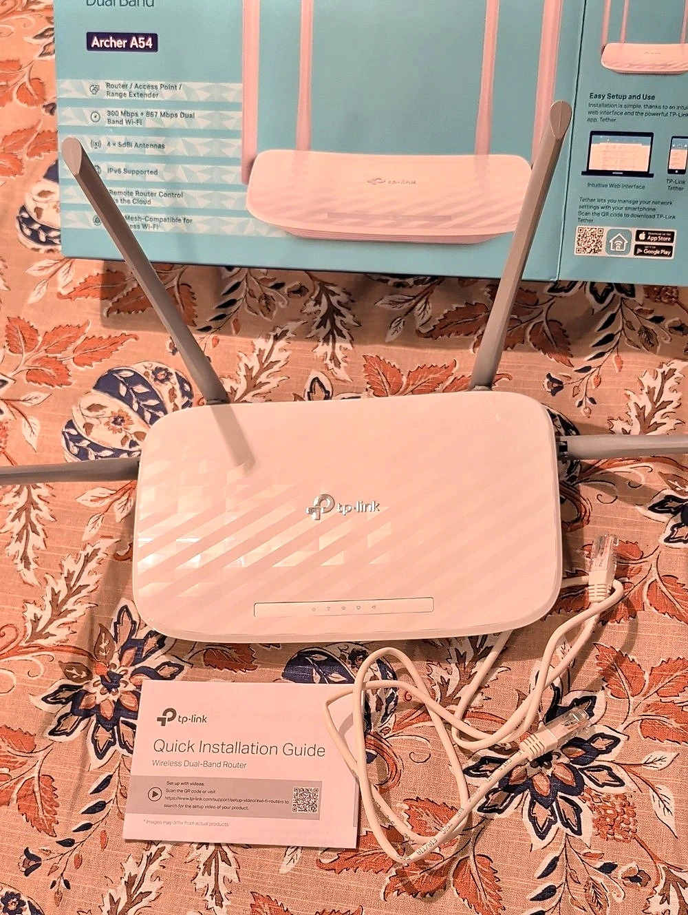 TP-Link Archer A54 AC1200 Dual Band Wireless Router